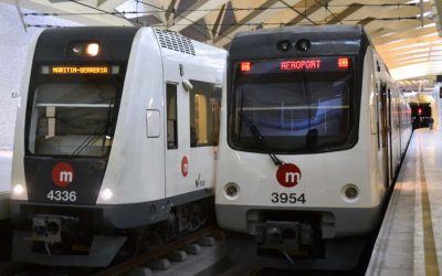 Vagones de metro con vidrios que favorecen la visión y la seguridad