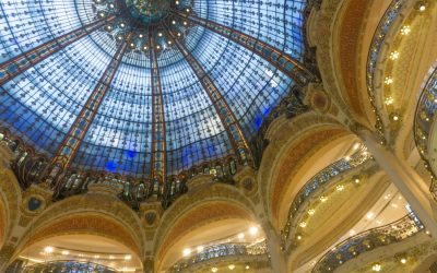 La cúpula de vidrio del Galeries Lafayette, emblema del Art Nouveau