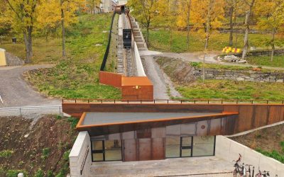 Un funicular con vistas