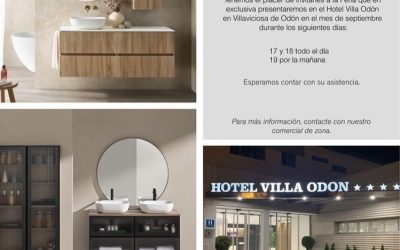 Showroom para profesionales de Sanchis Muebles de Baño en Hotel Villa Odón