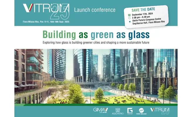 Vitrum avanza el tema central de sus conferencias: Building as Green as Glass