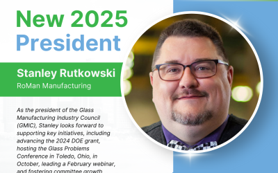 Nuevo presidente del Glass Manufacturing Industry Council